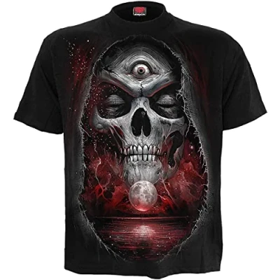Abbildung von Spiral Herren M101 T Shirts Shirt, Schwarz, M
