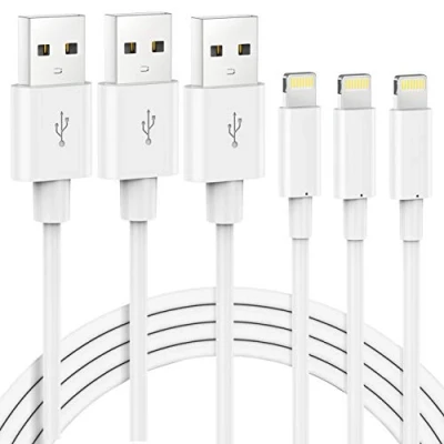 Abbildung von Marchpower iPhone Ladekabel 2M 3 Stück Kabel [MFi Zertifiziert] für Phone 11/11 pro/X/XS/XS MAX/XR, 8/8 Plus,7/7 Plus, 6/6S/6S Plus,SE 5S/5C/5 Pad(Weiß)