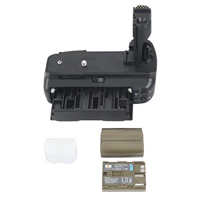 Abbildung von DSTE® Batterie Griff für Canon EOS 20D 30D 40D 50D SLR Digital Kamera als BG E2N mit (2 packung) BP 511