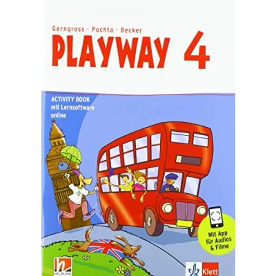 Abbildung von Playway 4. ab Klasse 3: Activity Book mit Lernsoftware online 4 (Playway. Für den Beginn 3. Ausgabe Baden Württemberg, Niedersachsen, ... Sachsen Anhalt und Thüringen 2020)