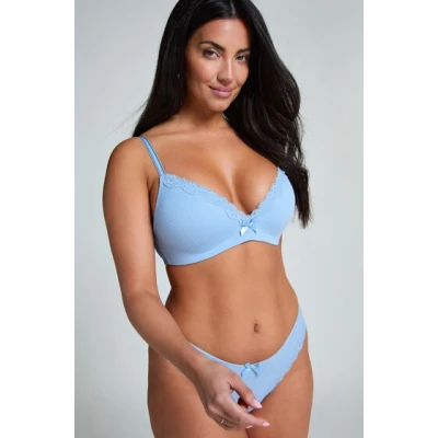 Abbildung von Hunkemöller Vorgeformter BH ohne Bügel Lola Blau