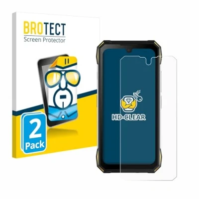 Abbildung von BROTECT (2 Stück Schutzfolie für Doogee S89 Pro Displayschutz Folie Ultra Klar