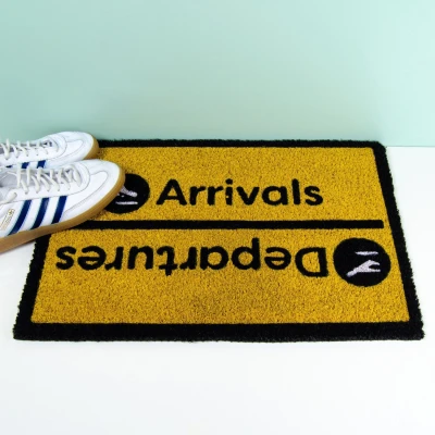 Abbildung von Arrivals Departures Fußmatte
