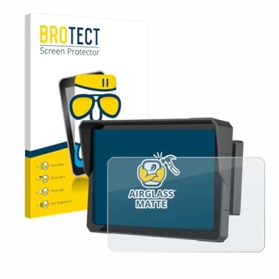 Abbildung von BROTECT Entspiegelungs Schutzglas für Carpuride W702B Pro 7&quot; Schutz Folie Glas Matt [Extrem Kratzfest 9H, Anti Reflex, Fingerprint]