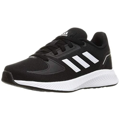 Abbildung von Adidas Unisex Kinder Runfalcon 2.0 Running Shoe, Core Black Cloud White Silver Metallic, 29 EU