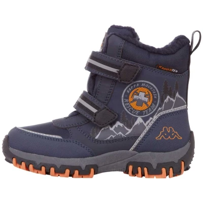 Abbildung von Kappa Rescue TEX Snowboot/Winterstiefel für Kinder, Größe: 32, Navy/orange Schuhe