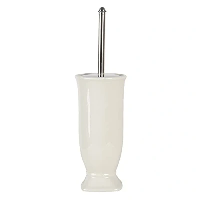 Abbildung von Clayre &amp; Eef Toilettenbürstenhalter weiß Ø 12x26 cm 64736