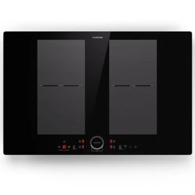 Abbildung von Klarstein Induktions Kochfeld CP4 Delica 77BK Flex Flex, Kochfelder Induktion Hob 4 Zonen 7000 W