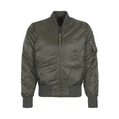 Abbildung von Alpha Industries MA1 VF 59 Bomberjacke, Herren, Größe: Large, Replica grey