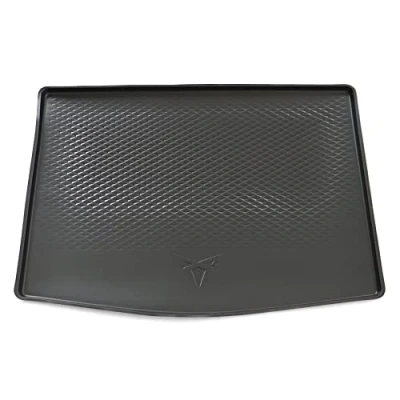 Abbildung von Seat 1EA061201A Gepäckraumeinlage flexibel Kofferraumeinlage, mit Cupra Logo, nur für variablen Ladeboden (obere Position), Schwarz