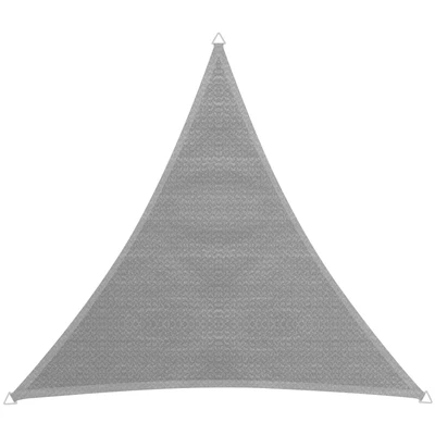 Abbildung von Windhager Sonnensegel &quot;Capri Dreieck&quot;, 4x4x4m, grau