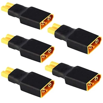 Abbildung von Yiqigou T 5 Pcs Keine Drähte XT30 Männlich weiblich Steckverbinder zu xt60 Stecker Bananenstecker Conversion Adapter (xt30 männlich)