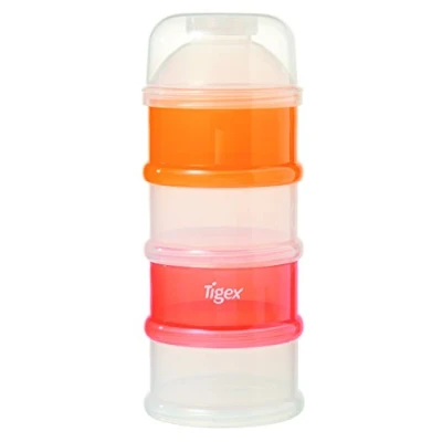 Abbildung von Tigex Dosierbecher für Milchpulver, 4 Fächer, 240 ml
