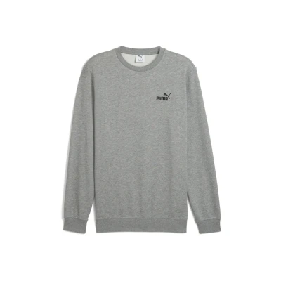 Abbildung von Puma Essentials Small No. 1 Logo Crewneck Herren Mit Plain Medium Gray Heather Größe: XXL