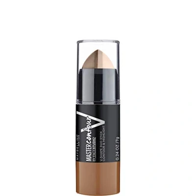 Abbildung von Maybelline New York, Master Contour Highlight Duo Stick, Light 01, 7 gramm