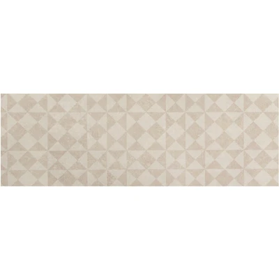 Abbildung von Primaflor Ideen in Textil Vinyl Läufer &quot;Küchenläufer NIZZA&quot;, rechteckig, aus Vinyl, abwischbar, modernes geometrisches Design, Küche
