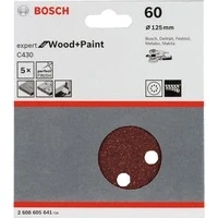 Abbildung von Schleifblatt C430 Expert for Wood and Paint, Ø 125mm, K60