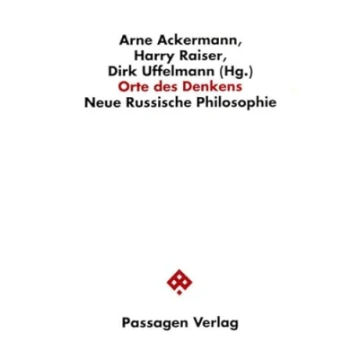 Abbildung von Orte des Denkens. Neue Russische Philosophie (Passagen Philosophie)