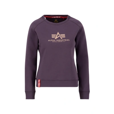 Abbildung von Alpha Industries NEW Sweatshirt, Damen, Größe: XS, Plum