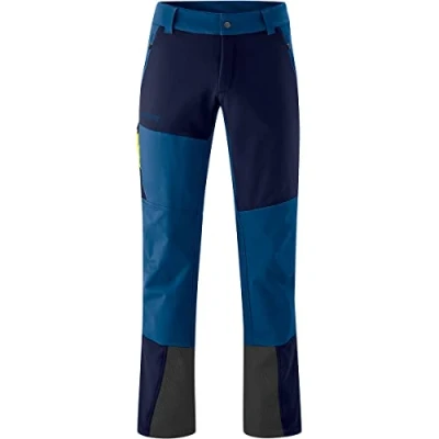 Abbildung von Maier Sports Herren Ofot Hyb M Outdoor Hose, atmungsaktive Winter Tourenhose mit 3 Taschen, Schneefang am Beinabschluss