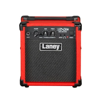 Abbildung von Laney LX10B LX Series Bass Guitar Amp 10 Watt Red, RED