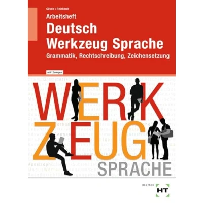 Abbildung von Arbeitsheft mit eingetragenen Lösungen Deutsch Werkzeug Sprache: Grammatik, Rechtschreibung, Zeichensetzung
