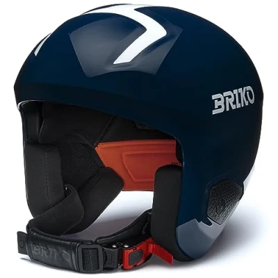 Abbildung von Briko Unisex Erwachsene Helm Helmet, Shiny DOWNRIVER Blue White, L