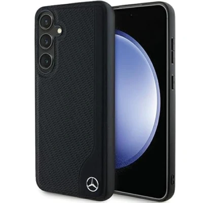 Abbildung von CG Mobile Mercedes MEHMS24S23RBGVK Hülle Für S24 S921 Schwarz hardcase Leather Debossed Line