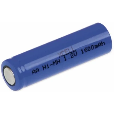 Abbildung von XCELL NiMH Akku, Industriezelle, AA, Flat Top, 48,4x14,5mm, 1,2V/1600mAh