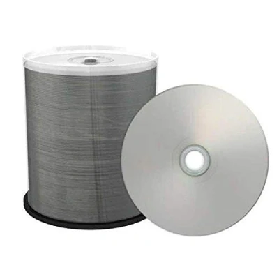 Abbildung von Professional Line DVD R 4.7GB120min 16 fache Schreibgeschwindigkeit, vollflächig bedruckbar (Tintenstrahldrucker), Silber, voll metallisiert, 100er Cakebox
