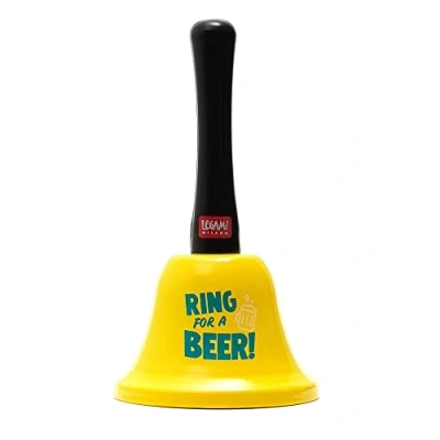 Abbildung von Legami Glocke Ring for Beer, ergonomischer Griff, Ø 7,5 cm, Tema BEL0002