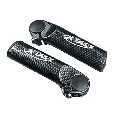Abbildung von Bar Ends XtasY, Ergo S, AL6061 T6, Carbon Look, 120 mm 22,2, 148 g