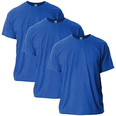 Abbildung von Gildan Unisex Erwachsene Ultra Cotton, Style G2000, Multipack T Shirt, Königsblau (3er Pack), 5XL