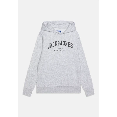 Abbildung von Jack &amp; Jones Junior Jjecaleb Varsity NOOS Kapuzenpullover für Kinder, Größe: 128, White melange