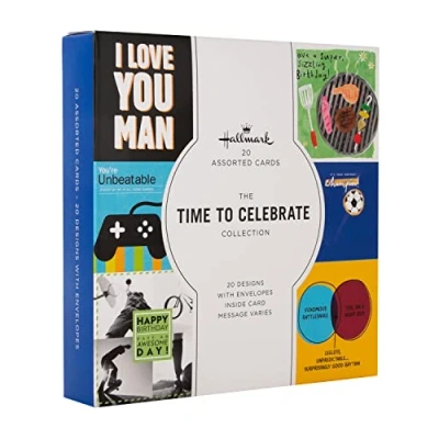 Abbildung von Hallmark Geburtstagskarten Multipack von 20 in epischen Designs
