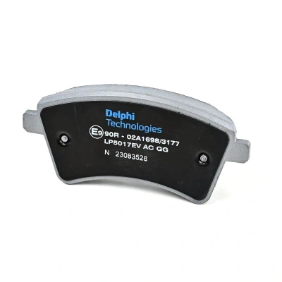 Abbildung von DELPHI LP5017EV Bremsbelagsatz mit Anti Quietsch Blech Zubehör RENAULT: Kangoo II / Grand Kangoo, Express