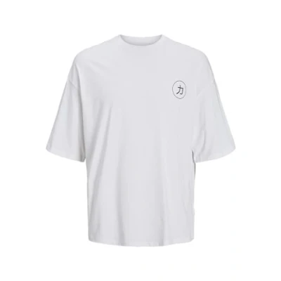 Abbildung von Jack &amp; Jones Jjdragon TEE CREW NECK Tshirt print, Herren, Größe: XS, White