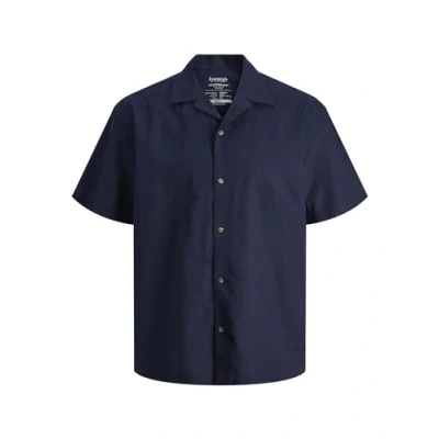 Abbildung von Jack &amp; Jones JJE Resort Hemd, Herren, Größe: XS, Navy blazer