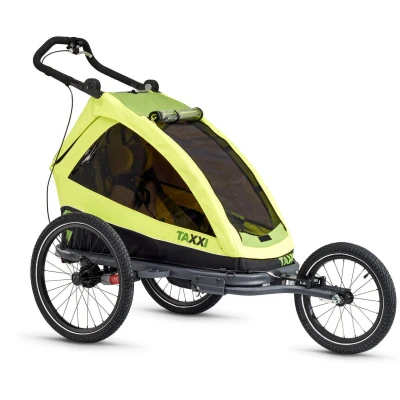 Abbildung von TAXXI Fahrradkinderanhänger Fahrradanhänger, Buggy, Jogger, Kinderwagen, 2 Sitze und 1 Sitz