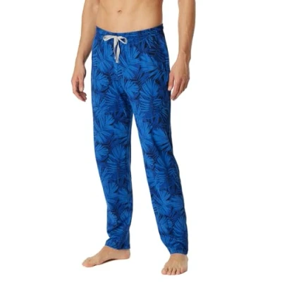 Abbildung von Schiesser Herren Lange Schlafhose Mix + Relax Pyjamaunterteil, Indigo_180289, 50