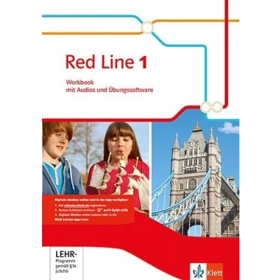 Abbildung von Red Line 1: Workbook mit Audios und Übungssoftware Klasse 5 (Red Line. Ausgabe ab 2014)