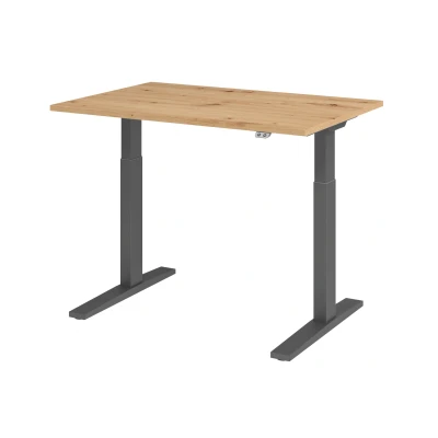 Abbildung von Hammerbacher Schreibtisch XMKA12 Asteiche/Graphit