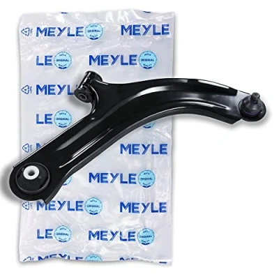Abbildung von MEYLE 36 16 050 0086 Querlenker ORIGINAL Quality mit Trag /Führungsgelenk, Gummilager unten, Vorderachse rechts Stahlblech