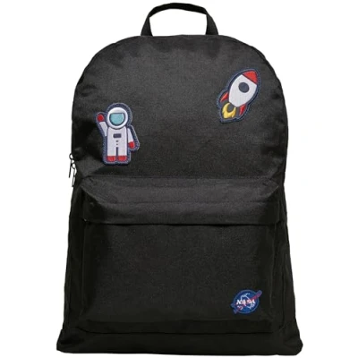 Abbildung von Urban Classics NASA Backpack Tagesrucksack, Herren, Größe: One Size, Black