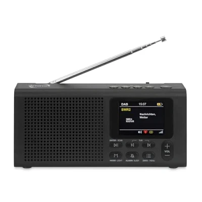 Abbildung von Dynavox DBT 200 Digitalradio (DAB) (Digitalradio (DAB), FM Tuner, tragbar, Küchenradio, Weckfunktion, BT Streaming, Batterie)