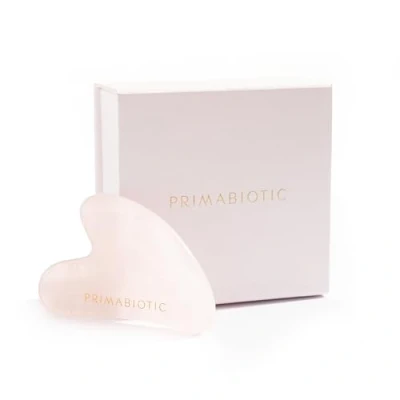 Abbildung von PRIMABIOTIC Gua Sha Stein Gesichtsmassagegerät gegen falten Guasha aus Rosenquarz Skin Care Beauty Produkte Massage Tool Hautpflege Anti aging