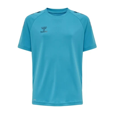 Abbildung von Hummel XK CORE Sport Tshirt für Kinder, Größe: 116, Blue danube