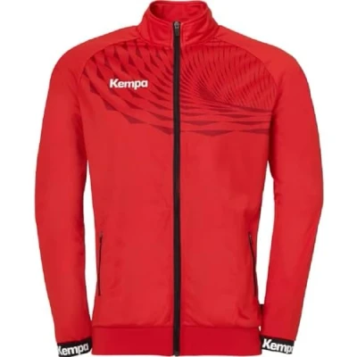 Abbildung von Kempa Wave 26 Poly Jacket Herren Jungen Sport Fußball Trainingsjacke Sweatshirt Jacke Sweatjacke elastisches Trainings mit Reißverschluss