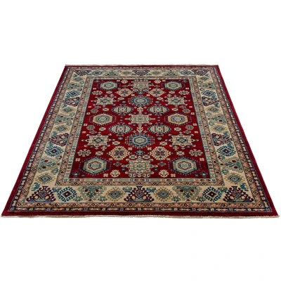 Abbildung von Sehrazat Teppich &quot;Ornament 1349&quot;, rechteckig, Kurzflor, Orient Optik, mit Fransen, Wohnzimmer