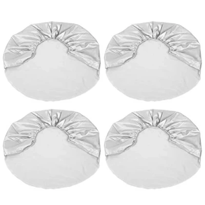 Abbildung von radabdeckung 16 zoll wohnmobil anhänger reifenabdeckung 4Pcs 27&quot; 29&quot; Wheel Protection Cover, Reifen Cap Silber für Auto RV SUV Truck Trailer